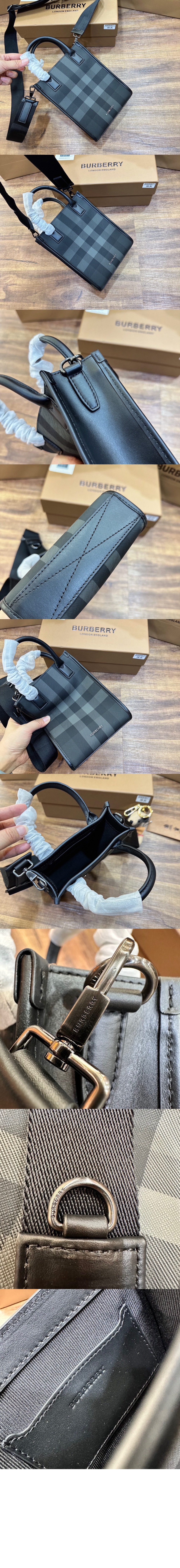 미러급레플리카사이트 | 명품레플리카 전문 쇼핑몰  | 퍼스트원 - 체크 레더 미니백 80684671 > 버버리