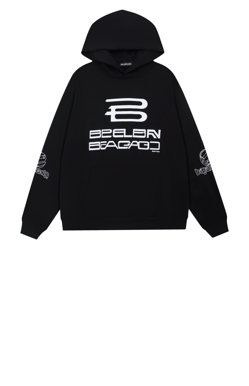 미러급레플리카사이트 | 명품레플리카 전문 쇼핑몰  | 퍼스트원 - 로고 프린팅 코튼 후드 > 발렌시아가