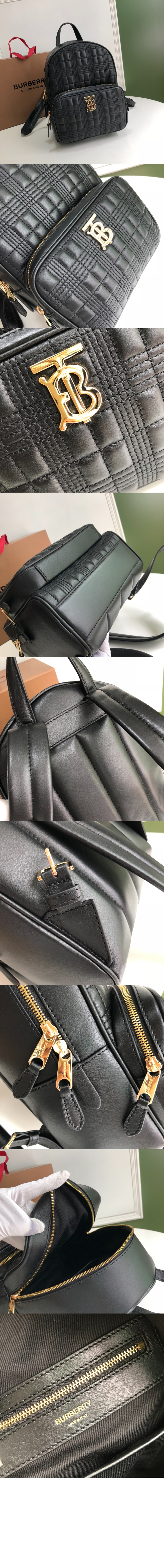 미러급레플리카사이트 | 명품레플리카 전문 쇼핑몰  | 퍼스트원 - 퀄트 체크 램스킨 백팩 8019601 > 버버리