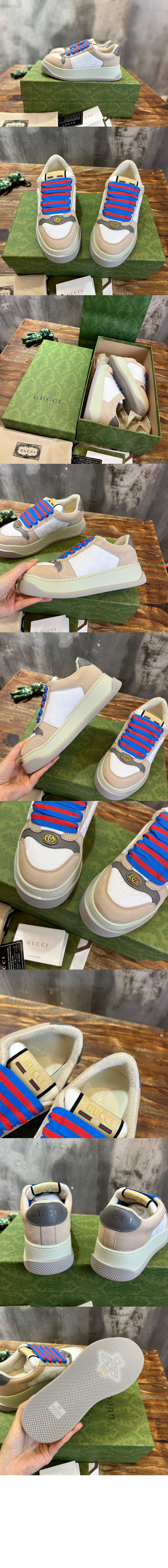 미러급레플리카사이트 | 명품레플리카 전문 쇼핑몰  | 퍼스트원 - 스크리너 GG 스니커즈 750048 > 구찌