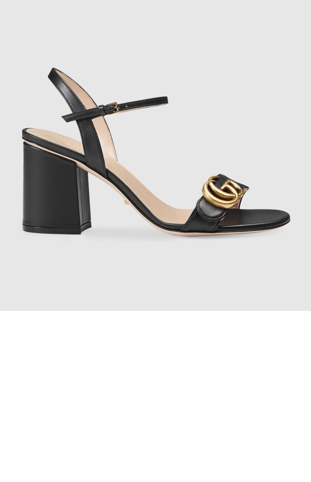 미러급레플리카사이트 | 명품레플리카 전문 쇼핑몰  | 퍼스트원 - 레더 미드힐 샌들 453379 > 구찌