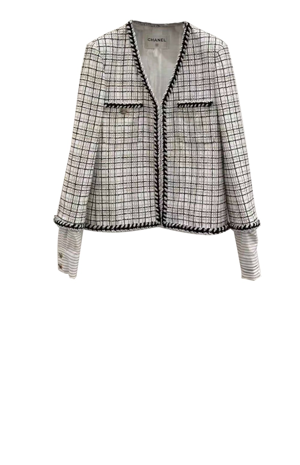 미러급레플리카사이트 | 명품레플리카 전문 쇼핑몰  | 퍼스트원 - 로고 쇼트 코트 > 샤넬