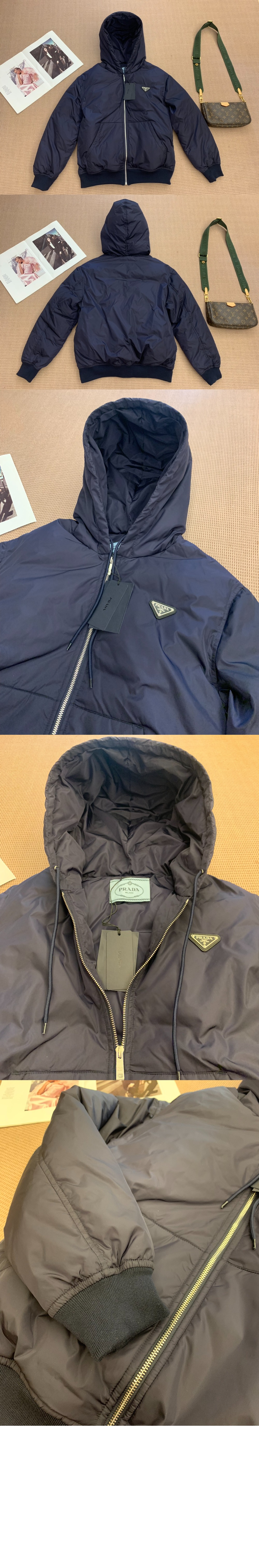 미러급레플리카사이트 | 명품레플리카 전문 쇼핑몰  | 퍼스트원 - 로고 쇼트 코트 > 프라다