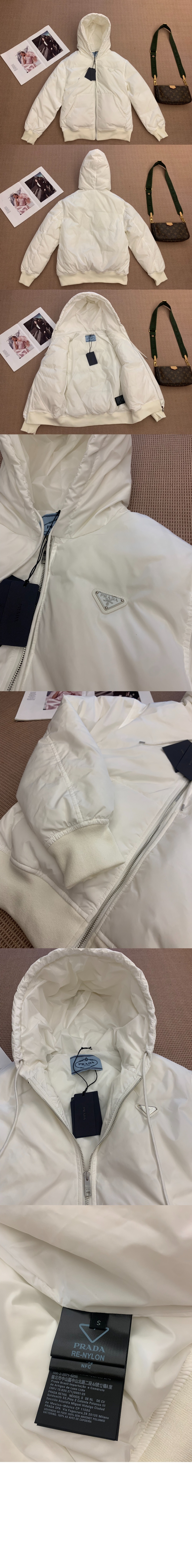 미러급레플리카사이트 | 명품레플리카 전문 쇼핑몰  | 퍼스트원 - 로고 쇼트 코트 > 프라다