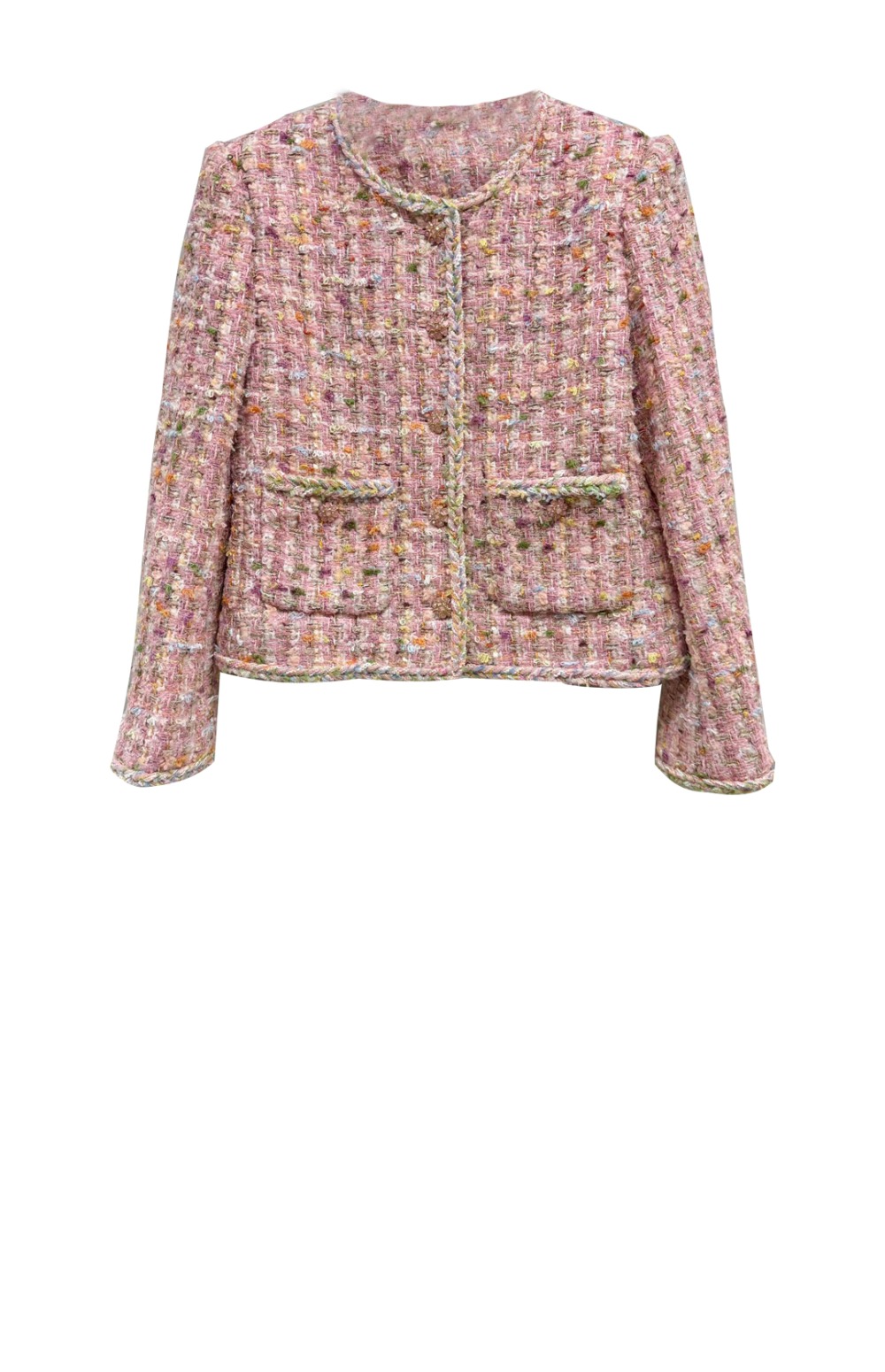 미러급레플리카사이트 | 명품레플리카 전문 쇼핑몰  | 퍼스트원 - 로고 쇼트 코트 > 샤넬