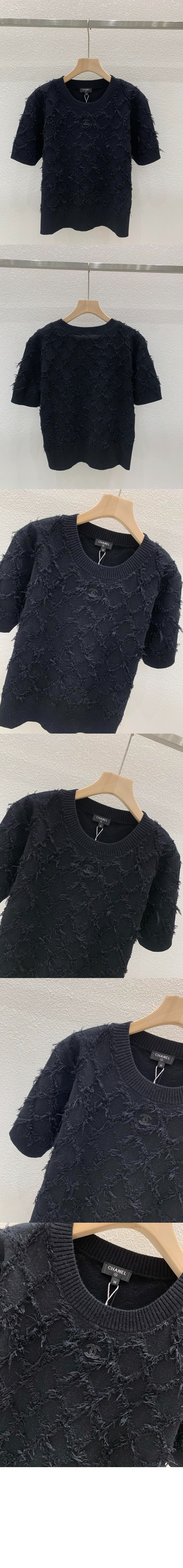 미러급레플리카사이트 | 명품레플리카 전문 쇼핑몰  | 퍼스트원 - 프린트 니트 톱 > 샤넬