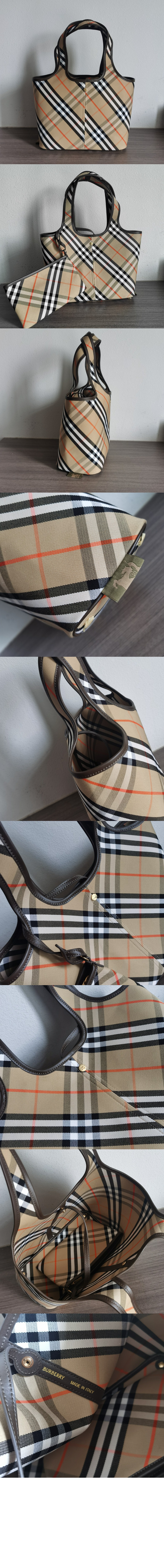 미러급레플리카사이트 | 명품레플리카 전문 쇼핑몰  | 퍼스트원 - 스몰 체크 토트백 80946851 > 버버리