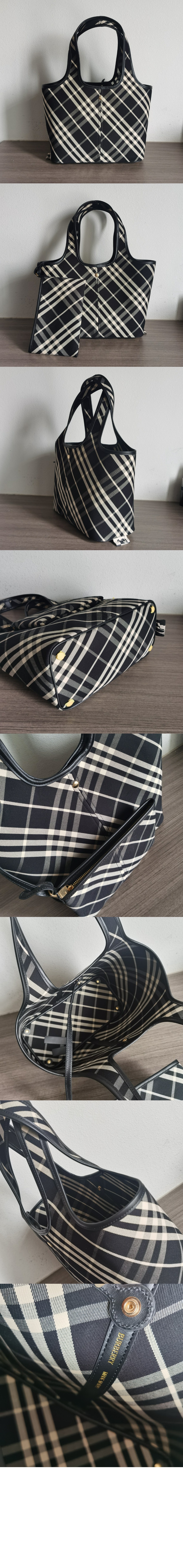 미러급레플리카사이트 | 명품레플리카 전문 쇼핑몰  | 퍼스트원 - 스몰 체크 토트백 80946861 > 버버리