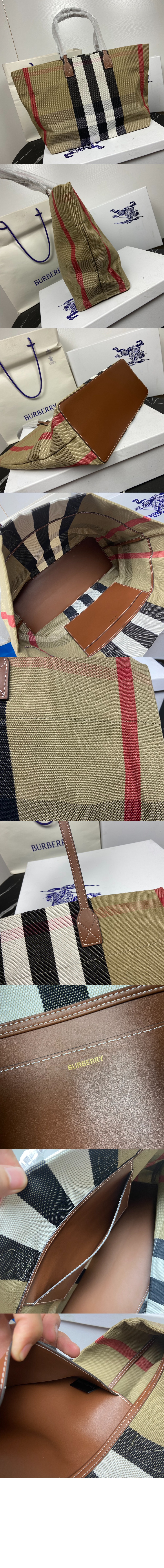 미러급레플리카사이트 | 명품레플리카 전문 쇼핑몰  | 퍼스트원 - 체크 미디엄 토트백 80840471 > 버버리