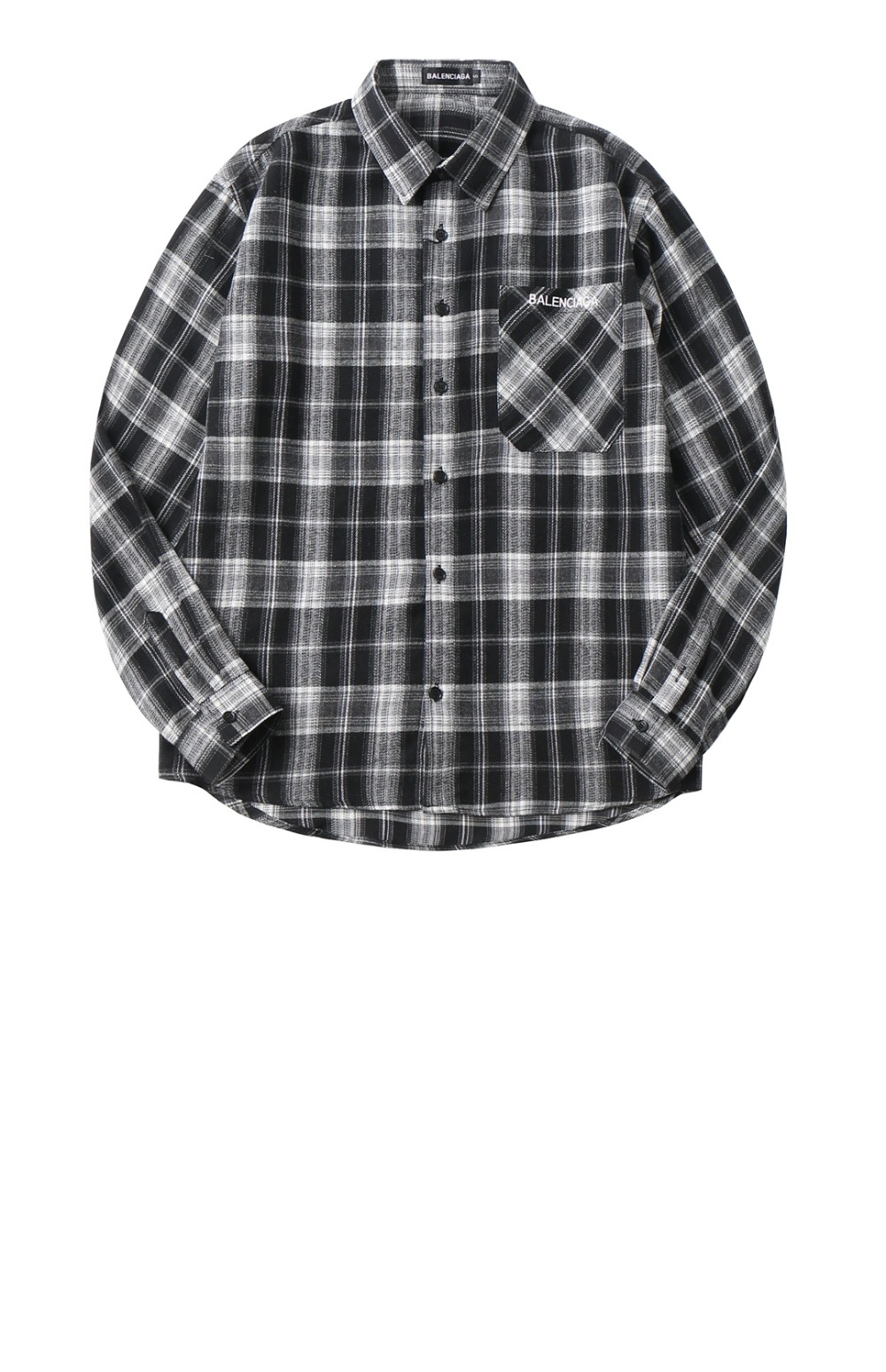 미러급레플리카사이트 | 명품레플리카 전문 쇼핑몰  | 퍼스트원 - 체크 셔츠 코트 > 발렌시아가