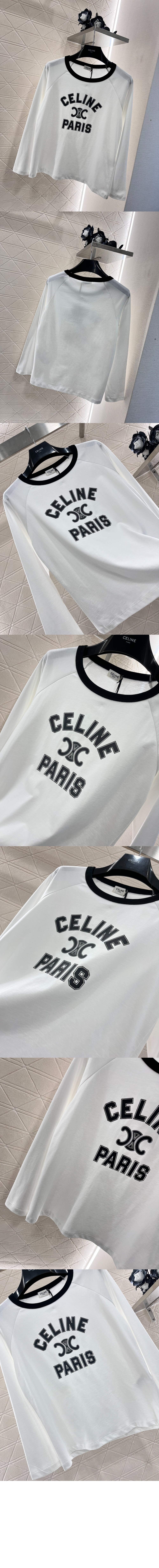 미러급레플리카사이트 | 명품레플리카 전문 쇼핑몰  | 퍼스트원 - 코튼 저지 티셔츠 > 셀린느