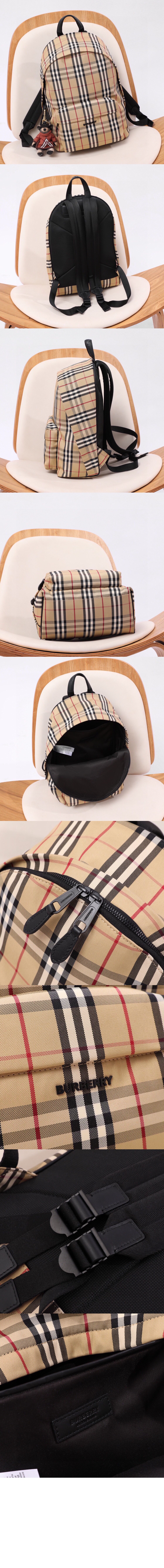 미러급레플리카사이트 | 명품레플리카 전문 쇼핑몰  | 퍼스트원 - 빈티지 체크 나일론 백팩 80161061 > 버버리