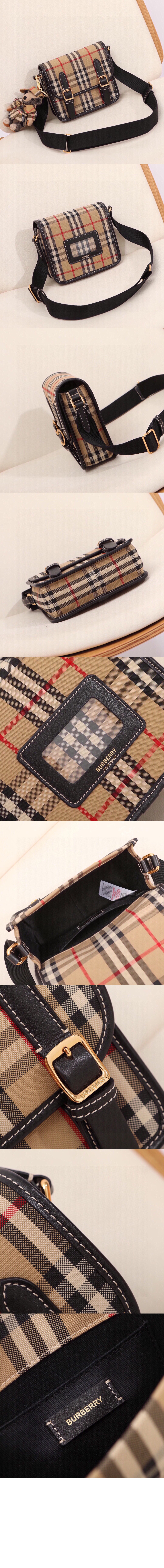 미러급레플리카사이트 | 명품레플리카 전문 쇼핑몰  | 퍼스트원 - 체크 크로스바디백 80541741 > 버버리