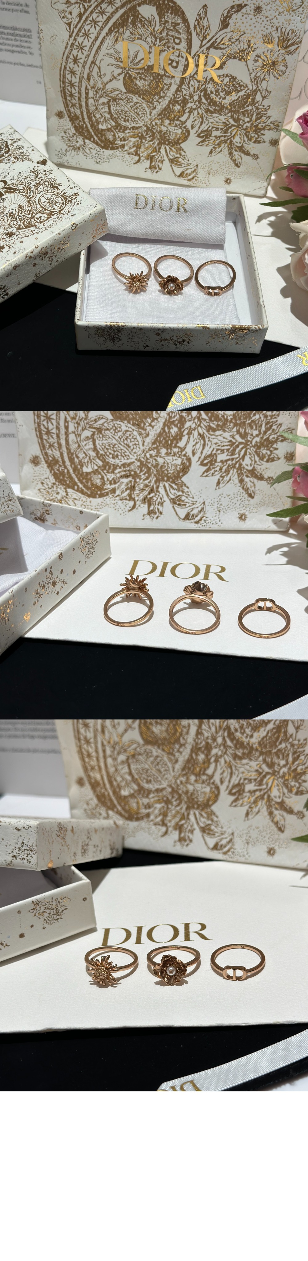 미러급레플리카사이트 | 명품레플리카 전문 쇼핑몰  | 퍼스트원 - 반지 세트 R1599 > 디올