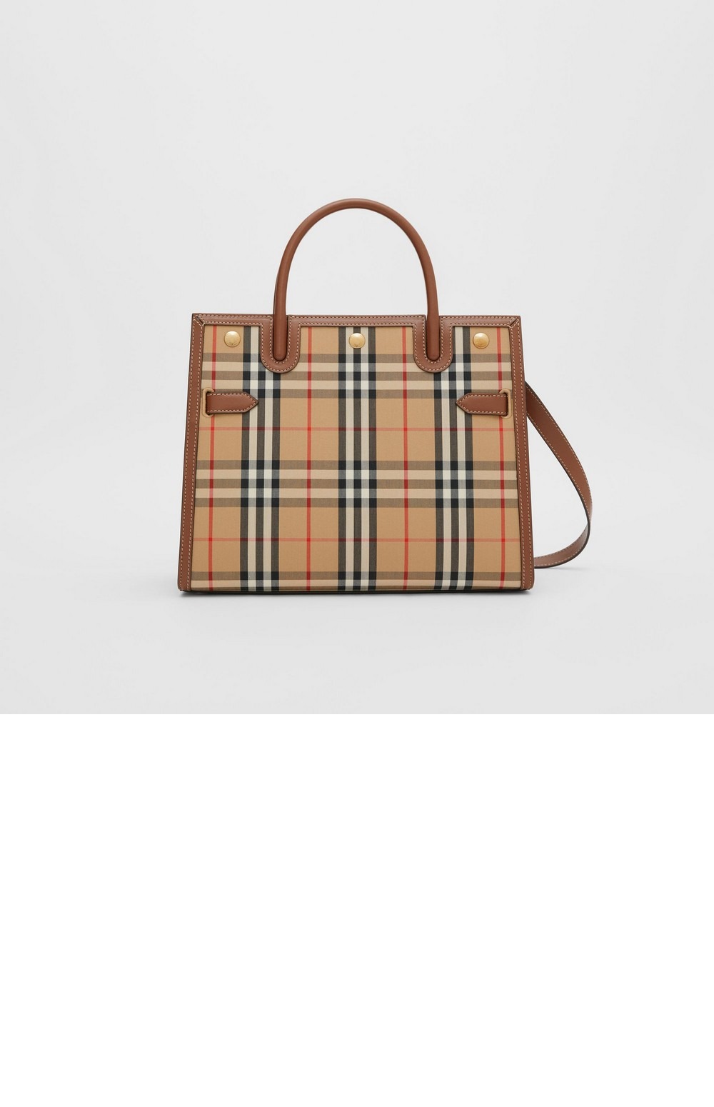 미러급레플리카사이트 | 명품레플리카 전문 쇼핑몰  | 퍼스트원 - 빈티지 체크 타이틀백 80252741 > 버버리