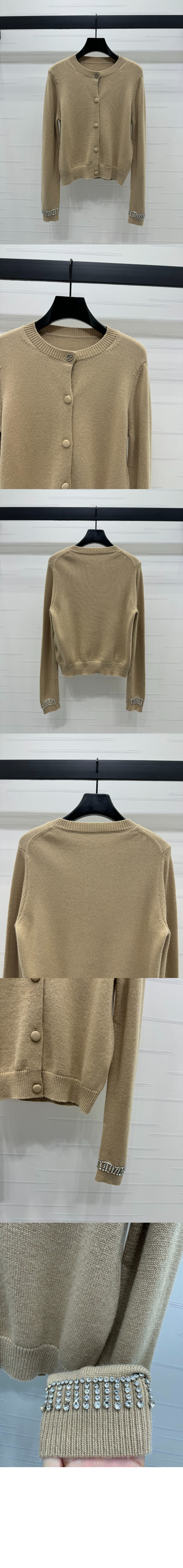 미러급레플리카사이트 | 명품레플리카 전문 쇼핑몰  | 퍼스트원 - 쥬얼 장식 울 캐시미어 가디건 > 구찌