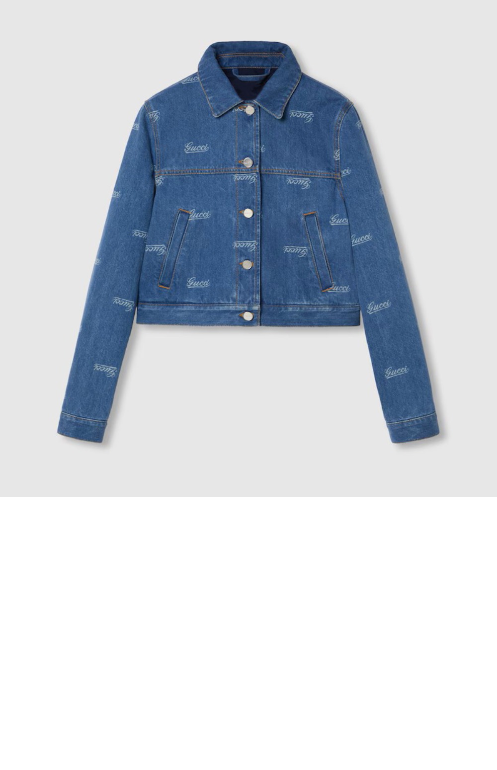 미러급레플리카사이트 | 명품레플리카 전문 쇼핑몰  | 퍼스트원 - 레이저 디테일의 데님 재킷 > 구찌