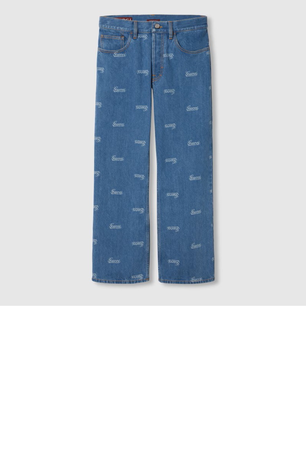 미러급레플리카사이트 | 명품레플리카 전문 쇼핑몰  | 퍼스트원 - 로우 웨이스트 크롭 데님 팬츠 > 구찌