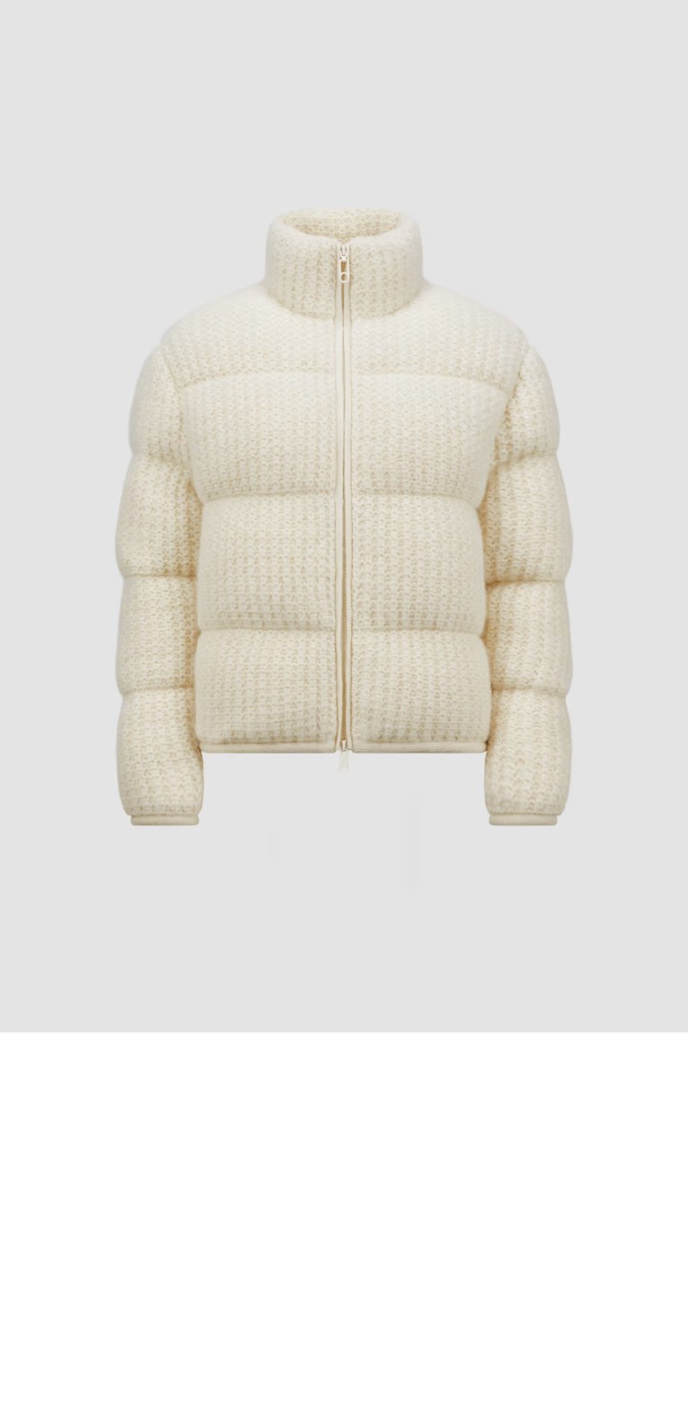 미러급레플리카사이트 | 명품레플리카 전문 쇼핑몰  | 퍼스트원 - 패딩 울 알파카 집업 카디건 > 몽클레어