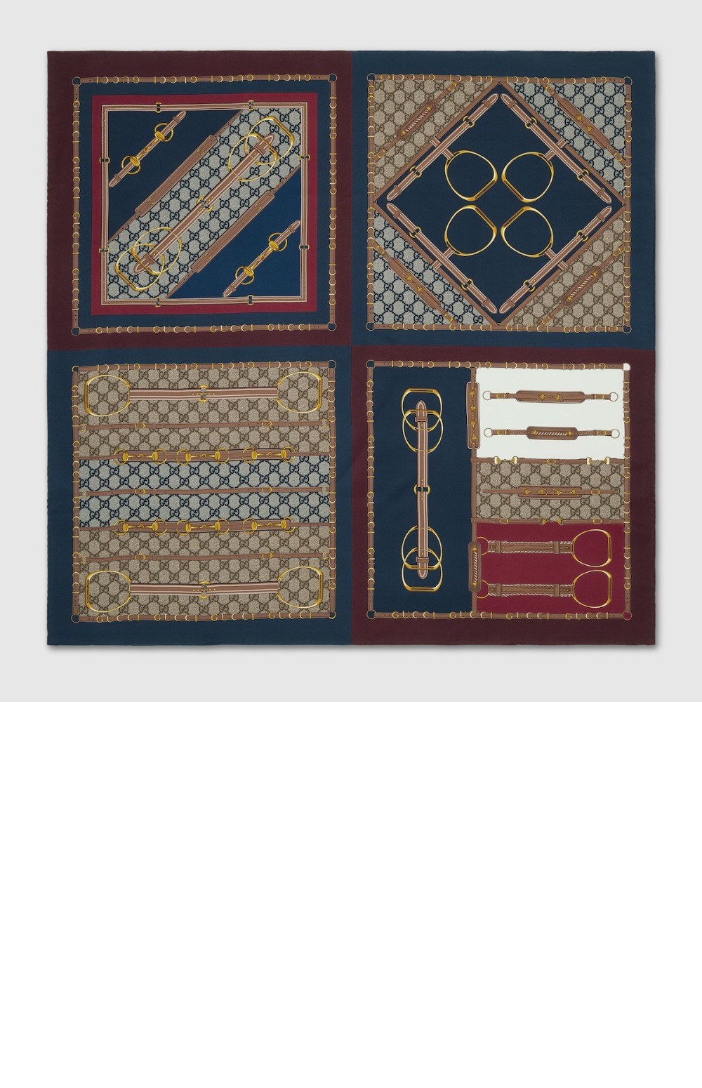 미러급레플리카사이트 | 명품레플리카 전문 쇼핑몰  | 퍼스트원 - 헤리티지 프린트 실크 스카프 786222 > 구찌