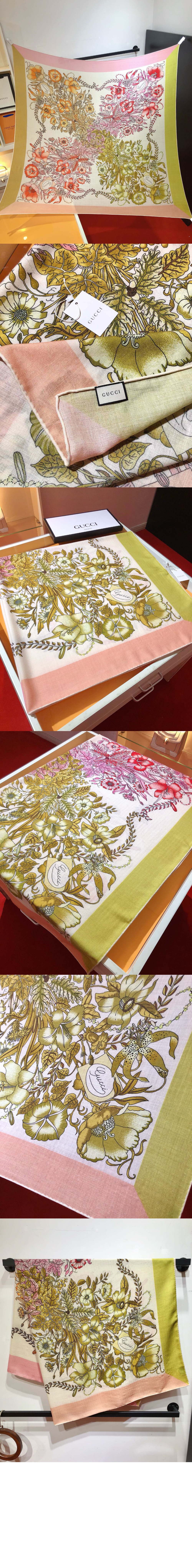 미러급레플리카사이트 | 명품레플리카 전문 쇼핑몰  | 퍼스트원 - 플로라 프린트 실크 스카프 775773 > 구찌