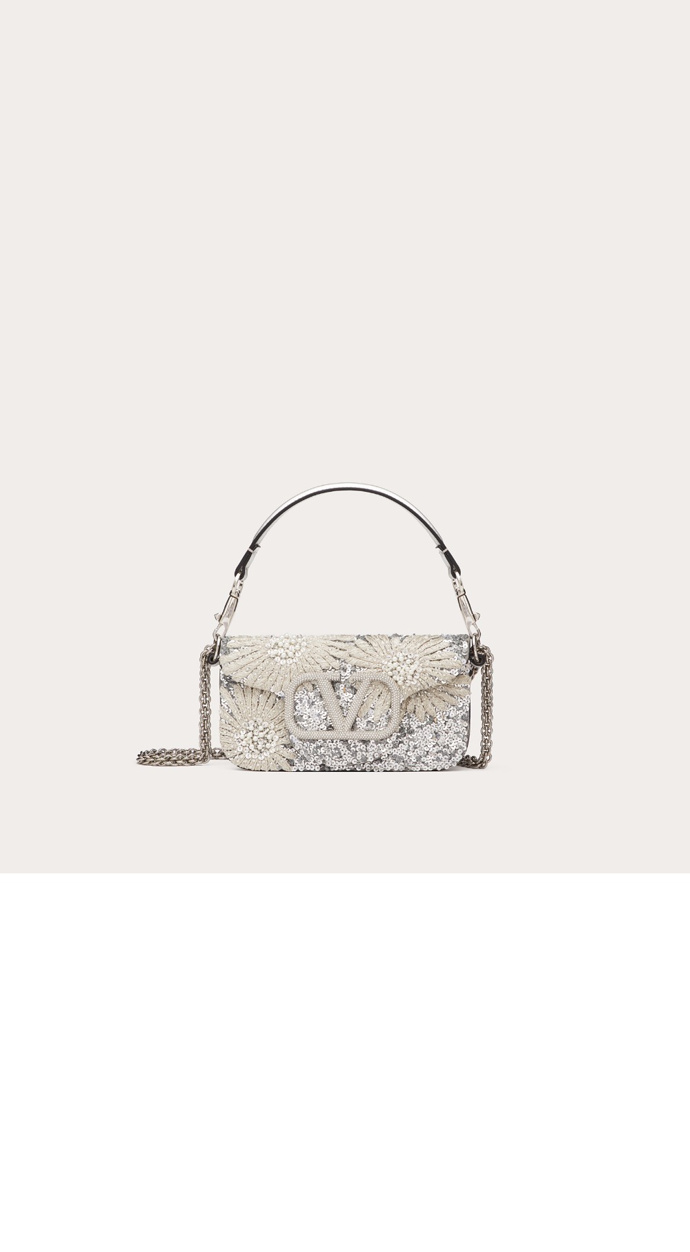 미러급레플리카사이트 | 명품레플리카 전문 쇼핑몰  | 퍼스트원 - LOCÒ 스몰 플로럴 프린트 자수 핸드백 > 발렌티노