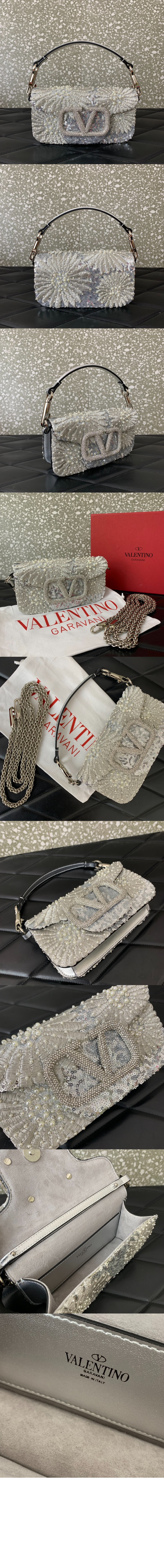 미러급레플리카사이트 | 명품레플리카 전문 쇼핑몰  | 퍼스트원 - LOCÒ 스몰 플로럴 프린트 자수 핸드백 > 발렌티노