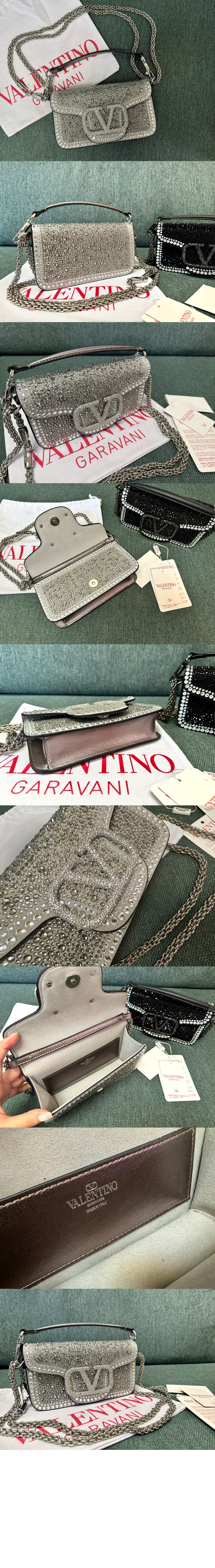 미러급레플리카사이트 | 명품레플리카 전문 쇼핑몰  | 퍼스트원 - 라인스톤 장식 스몰 발렌티노 가라바니 로코 숄더백 > 발렌티노