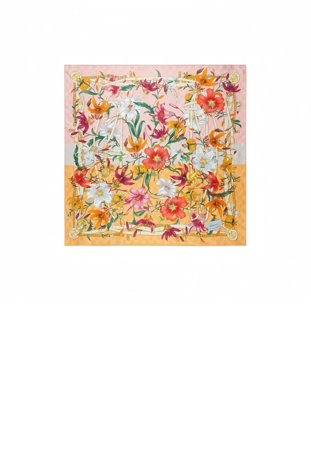 미러급레플리카사이트 | 명품레플리카 전문 쇼핑몰  | 퍼스트원 - 플로라 프린트 실크 스카 777068 > 구찌