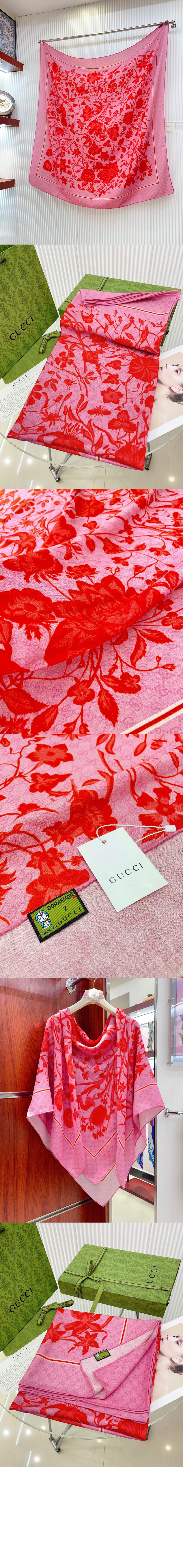 미러급레플리카사이트 | 명품레플리카 전문 쇼핑몰  | 퍼스트원 - 플로라 프린트 실크 스카  788333 > 구찌