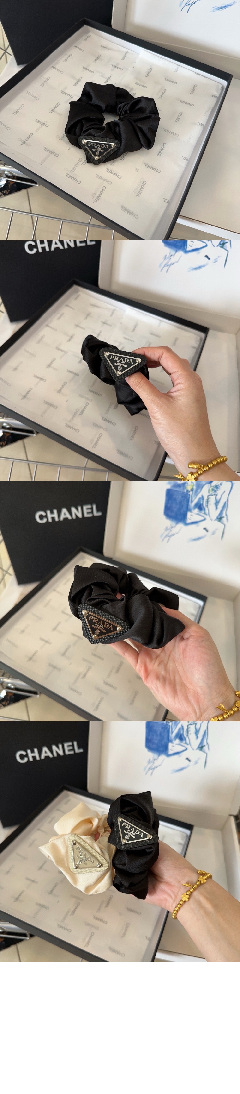 미러급레플리카사이트 | 명품레플리카 전문 쇼핑몰  | 퍼스트원 - 리나일론 스크런치 1IF015 > 프라다