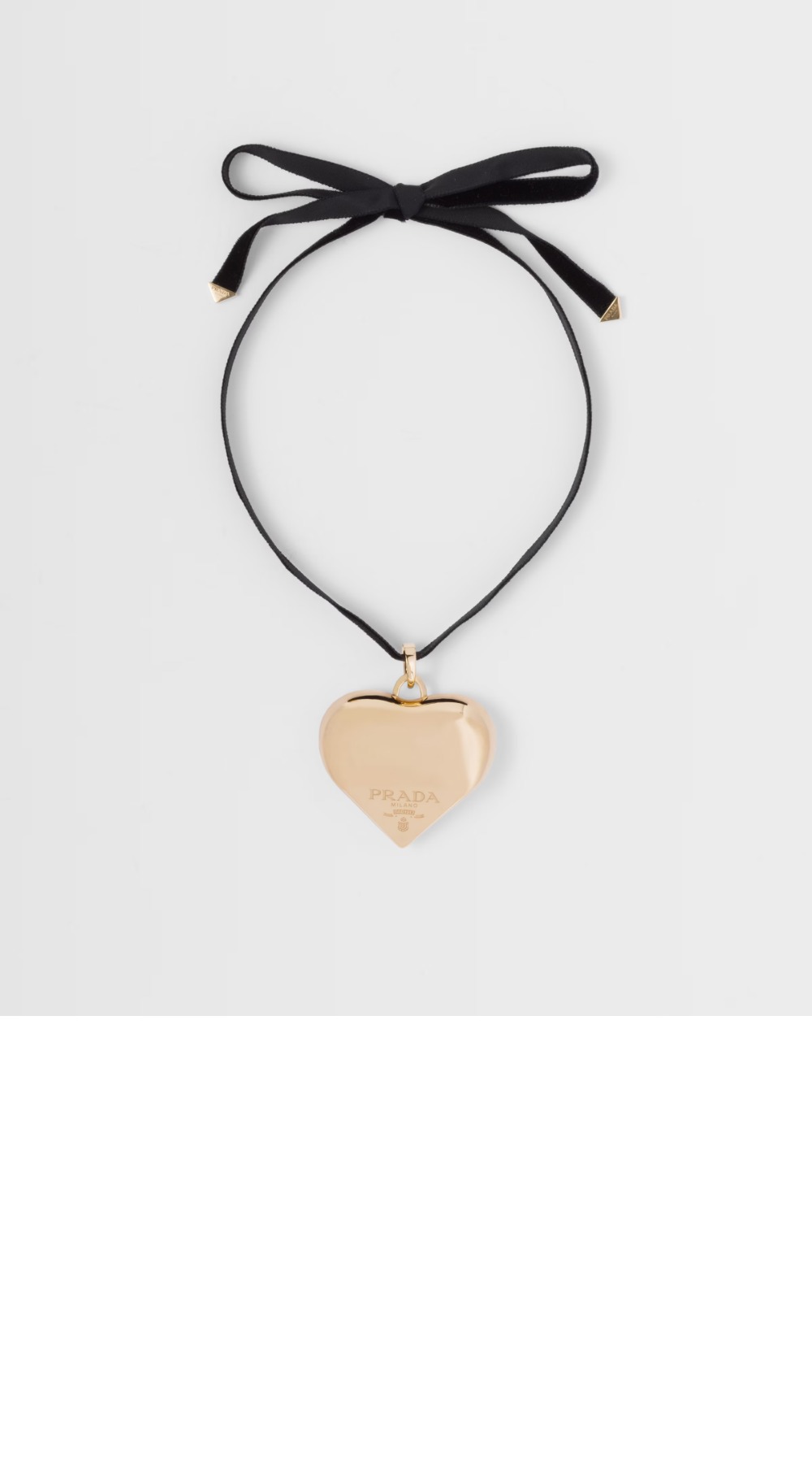 미러급레플리카사이트 | 명품레플리카 전문 쇼핑몰  | 퍼스트원 - 라운드 골드 대형 펜던트 장식 초커 1JCA29 > 프라다