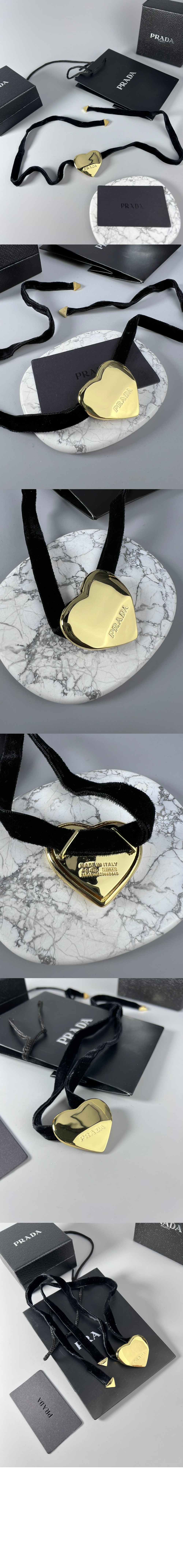 미러급레플리카사이트 | 명품레플리카 전문 쇼핑몰  | 퍼스트원 - 라운드 골드 대형 펜던트 장식 초커 1JCA29 > 프라다