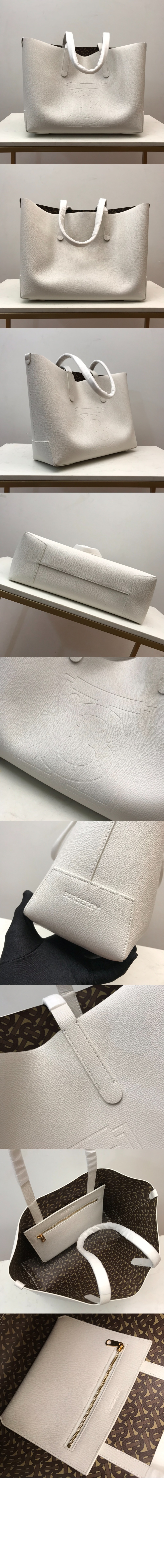 미러급레플리카사이트 | 명품레플리카 전문 쇼핑몰  | 퍼스트원 - 모티프 레더 토트 80196121 > 버버리