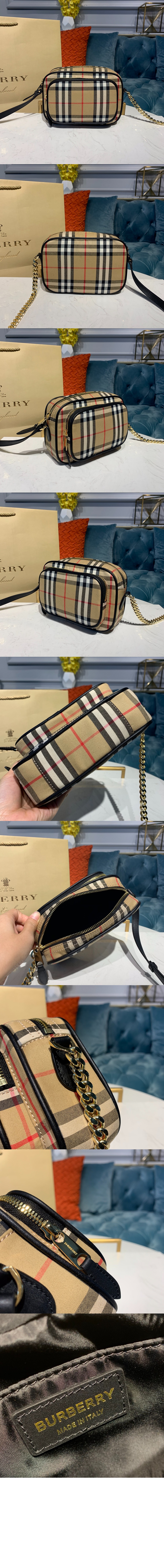 미러급레플리카사이트 | 명품레플리카 전문 쇼핑몰  | 퍼스트원 - 체인 가죽 크로스백 80159461 > 버버리