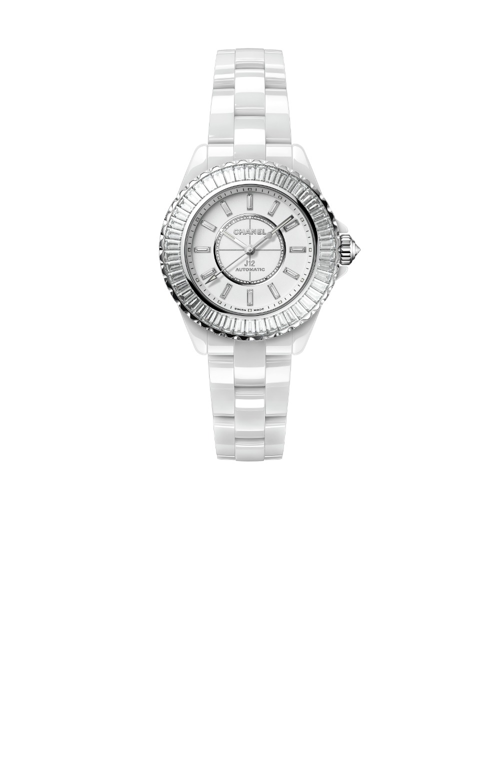미러급레플리카사이트 | 명품레플리카 전문 쇼핑몰  | 퍼스트원 - J12 바게트 다이아몬드 베젤 워치 12.2 33 H7430 > 샤넬