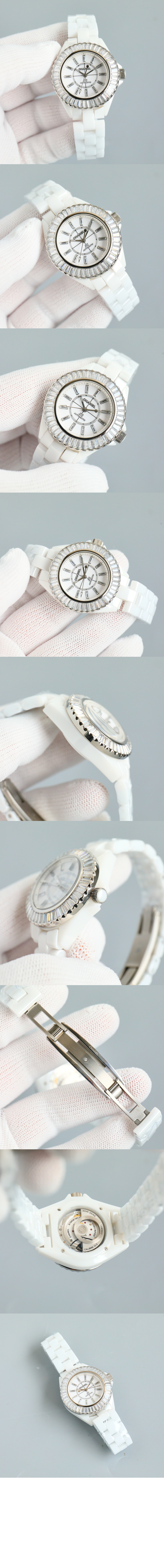 미러급레플리카사이트 | 명품레플리카 전문 쇼핑몰  | 퍼스트원 - J12 바게트 다이아몬드 베젤 워치 12.2 33 H7430 > 샤넬