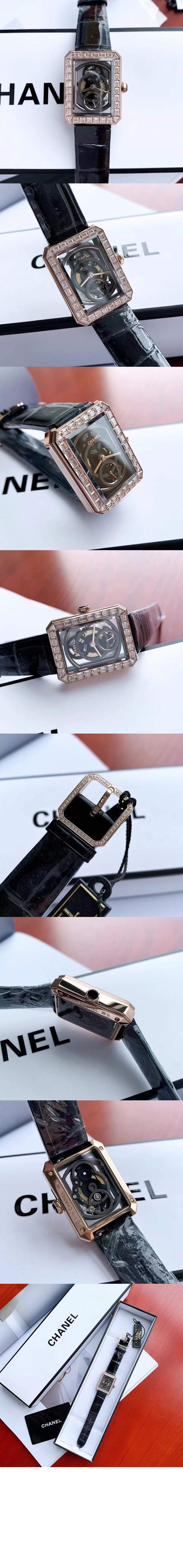미러급레플리카사이트 | 명품레플리카 전문 쇼핑몰  | 퍼스트원 - 스켈레톤 워치 30 H6595 > 샤넬