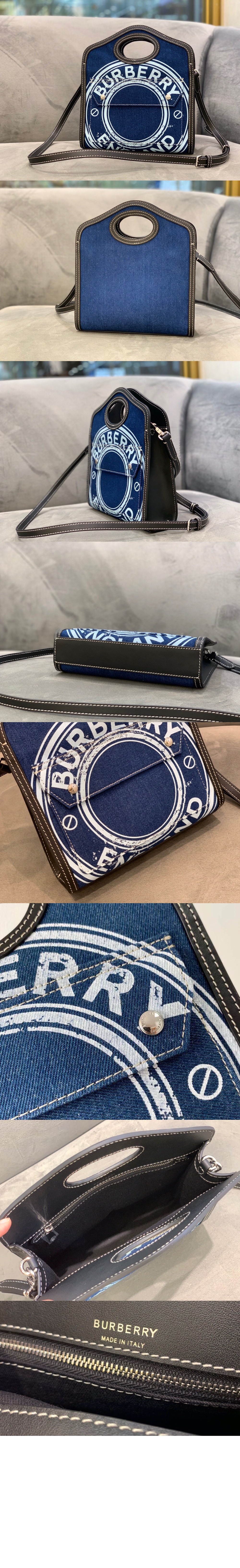 미러급레플리카사이트 | 명품레플리카 전문 쇼핑몰  | 퍼스트원 - 미니 데님 숄더백 80390901 > 버버리