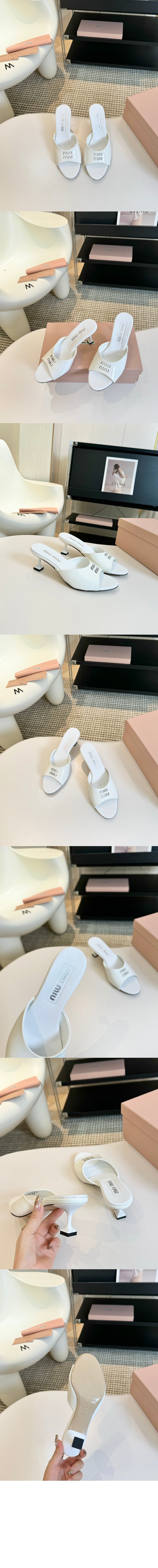 미러급레플리카사이트 | 명품레플리카 전문 쇼핑몰  | 퍼스트원 - 페이턴트 가죽 샌들 5XX603 > 미우미우