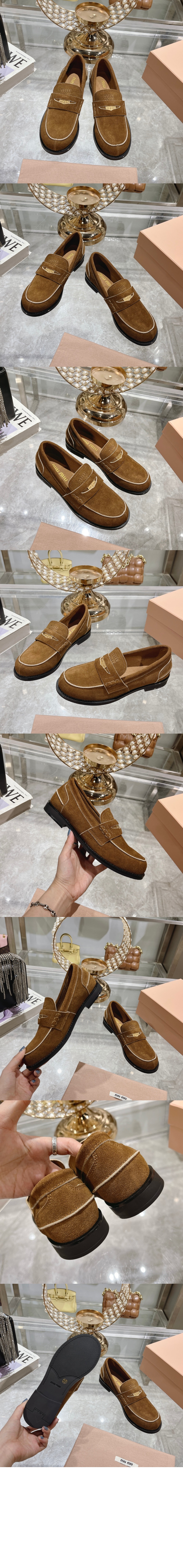 미러급레플리카사이트 | 명품레플리카 전문 쇼핑몰  | 퍼스트원 - 페이디드 스웨이드 로퍼 5D773D > 미우미우