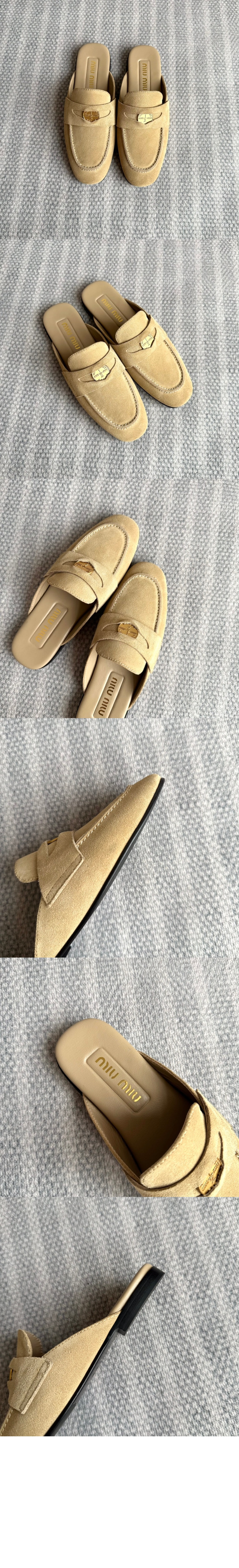 미러급레플리카사이트 | 명품레플리카 전문 쇼핑몰  | 퍼스트원 - 스웨이드 로퍼 5D326E > 미우미우