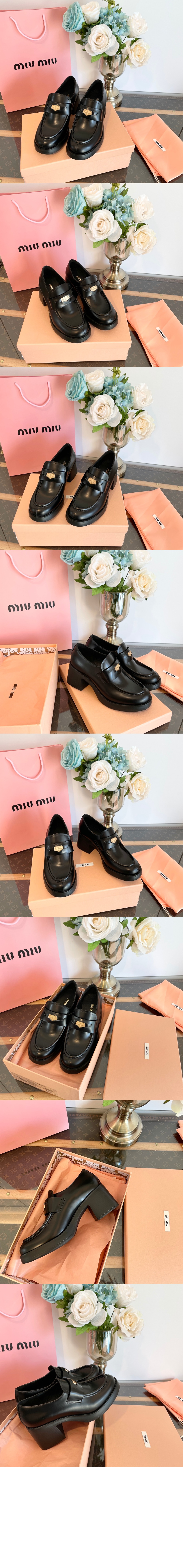 미러급레플리카사이트 | 명품레플리카 전문 쇼핑몰  | 퍼스트원 - 가죽 로퍼 5D820D > 미우미우