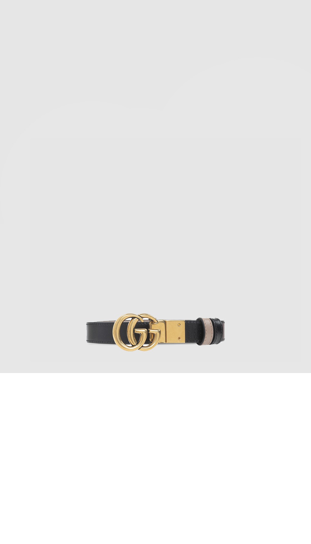 미러급레플리카사이트 | 명품레플리카 전문 쇼핑몰  | 퍼스트원 - GG 마몽 리버서블 씬 벨트 659418 > 구찌