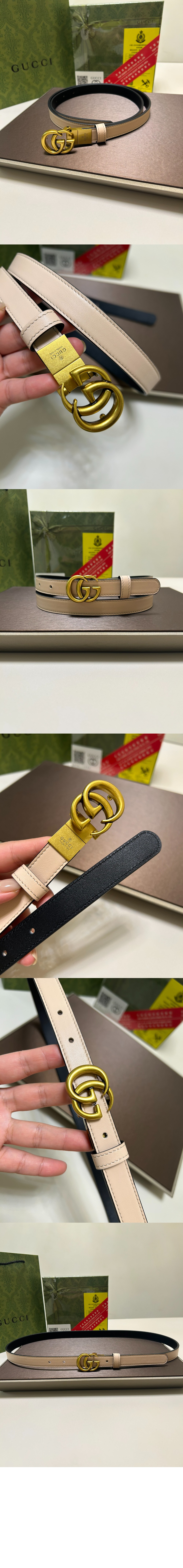 미러급레플리카사이트 | 명품레플리카 전문 쇼핑몰  | 퍼스트원 - GG 마몽 리버서블 씬 벨트 659418 > 구찌