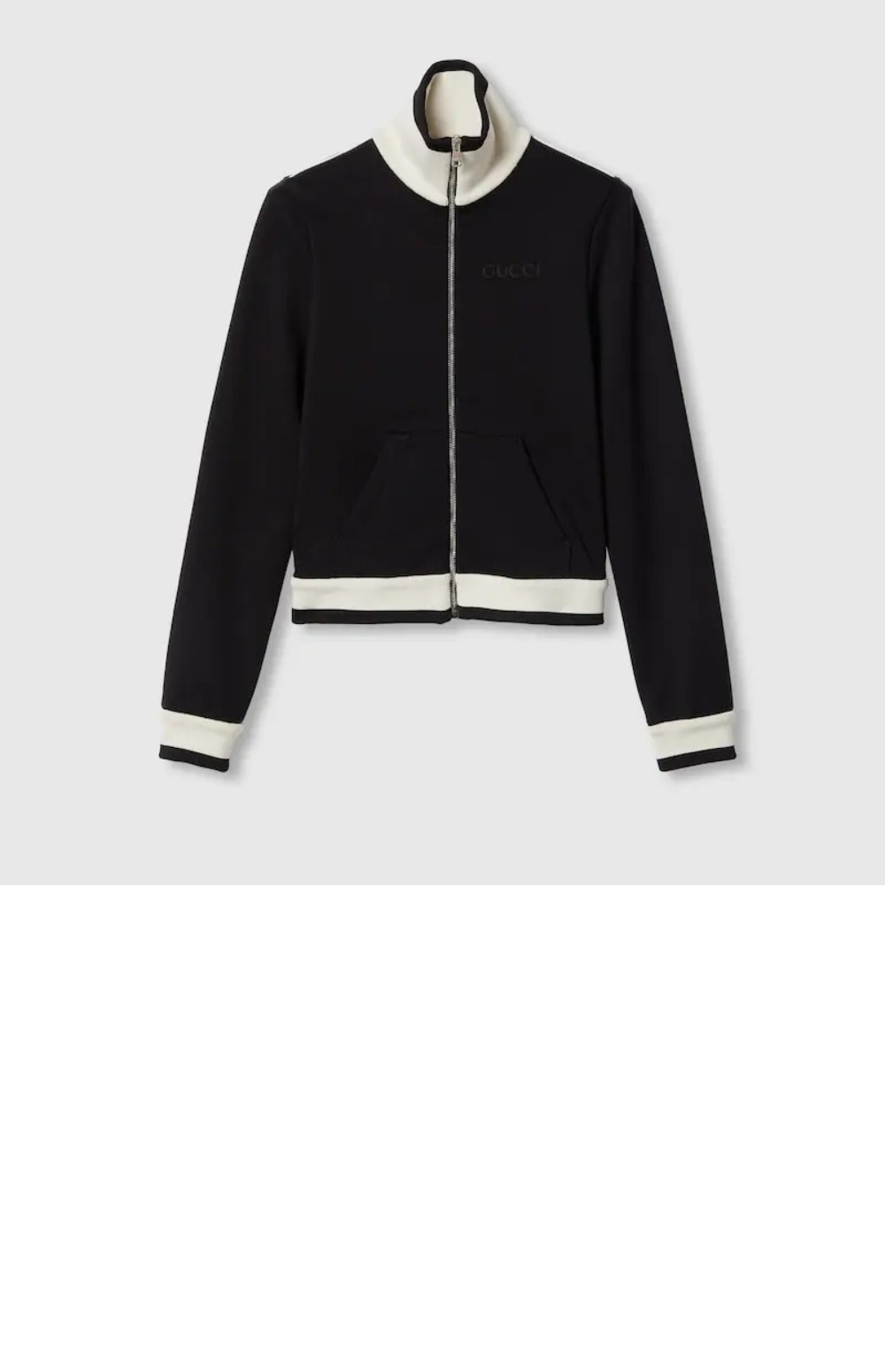 미러급레플리카사이트 | 명품레플리카 전문 쇼핑몰  | 퍼스트원 - 코튼 플리스 지퍼 재킷 > 구찌