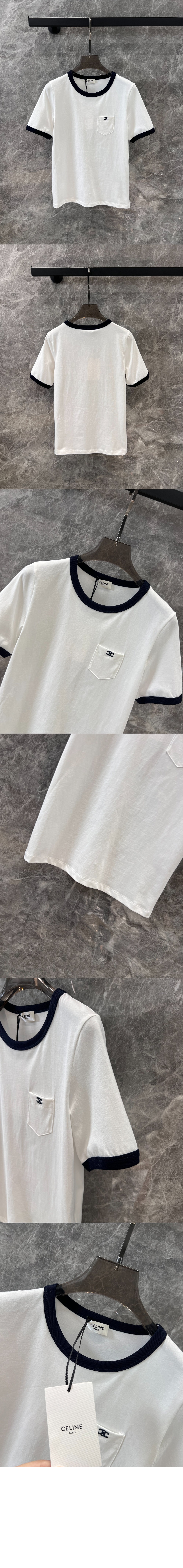 미러급레플리카사이트 | 명품레플리카 전문 쇼핑몰  | 퍼스트원 - 로고 프린트 반팔 > 셀린느