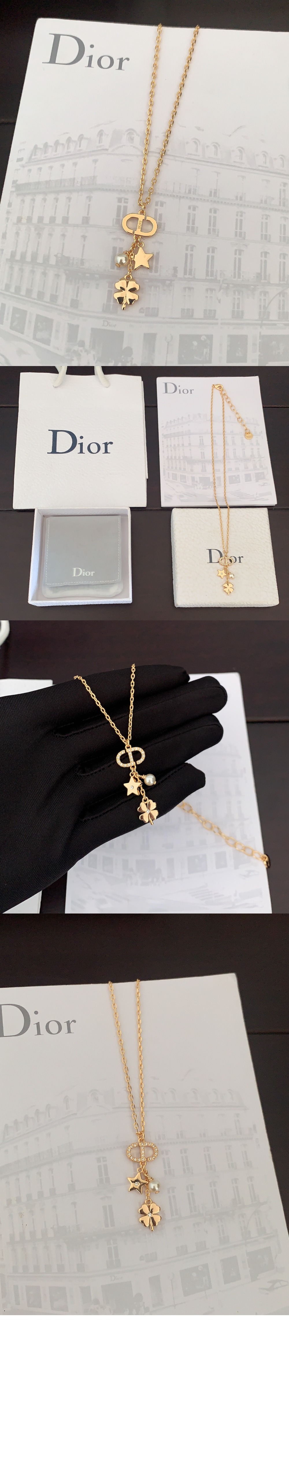 미러급레플리카사이트 | 명품레플리카 전문 쇼핑몰  | 퍼스트원 - Petit CD Lucky Charms 목걸이 N3128 > 디올