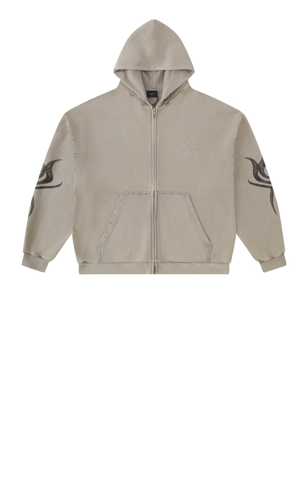 미러급레플리카사이트 | 명품레플리카 전문 쇼핑몰  | 퍼스트원 - 집업 후드 레귤러 핏 > 발렌시아가