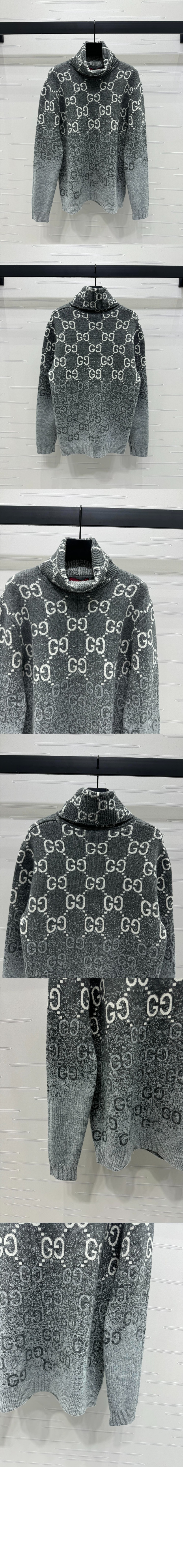 미러급레플리카사이트 | 명품레플리카 전문 쇼핑몰  | 퍼스트원 - GG 그라데이션 울 자카드 스웨터 > 구찌